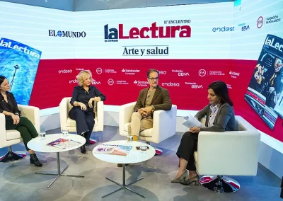 Participamos en el encuentro de La Lectura «Arte y Salud»